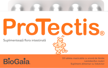 Packshot of Protectis tablets